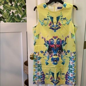 Hannah Goff geometric dress size 8
